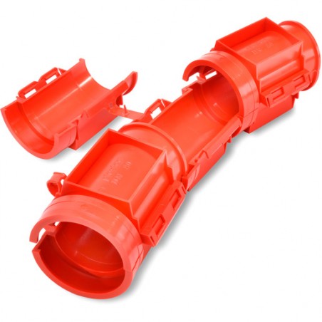 PE-HD Bogenelemente zur Kabelschutz Halbschalen l MIETEN BEI ECOM TECH