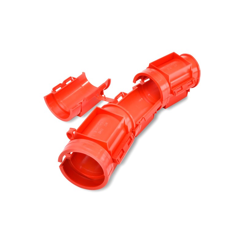 PE-HD Bogenelemente zur Kabelschutz Halbschalen l MIETEN BEI ECOM TECH