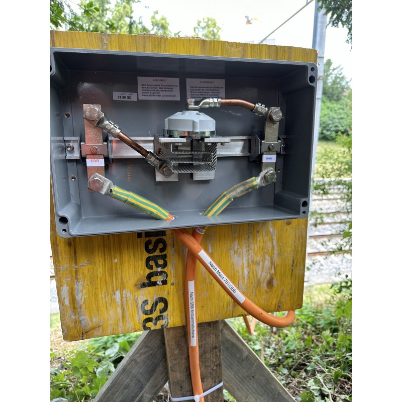 Hochleistungsfunkenstrecke l Trennfunkenstrecke l SBB l MIETEN BEI ECOM TECH