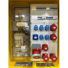 100A BAUSTROMVERTEILER I MIETEN BEI ECOM TECH