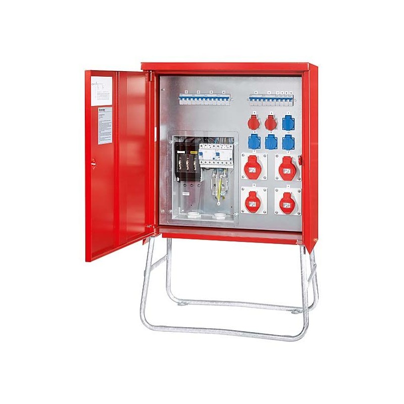 63A BAUSTROMVERTEILER l MIETEN BEI ECOM TECH