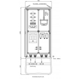 250A Baustromverteiler l Mieten bei Ecom Tech