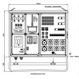 160A BAUSTROMVERTEILER I MIETEN BEI ECOM TECH