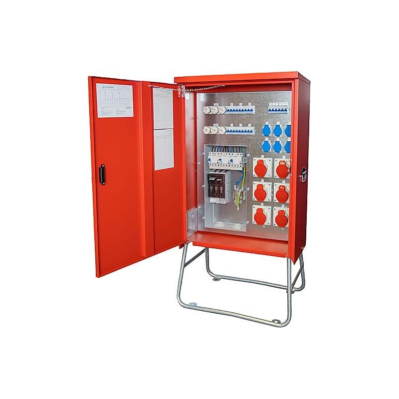 100A BAUSTROMVERTEILER I MIETEN BEI ECOM TECH