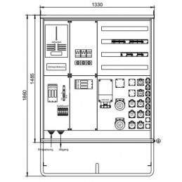 160A BAUSTROMVERTEILER I MIETEN BEI ECOM TECH