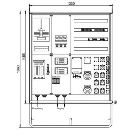250A BAUSTROMVERTEILER I MIETEN BEI ECOM TECH